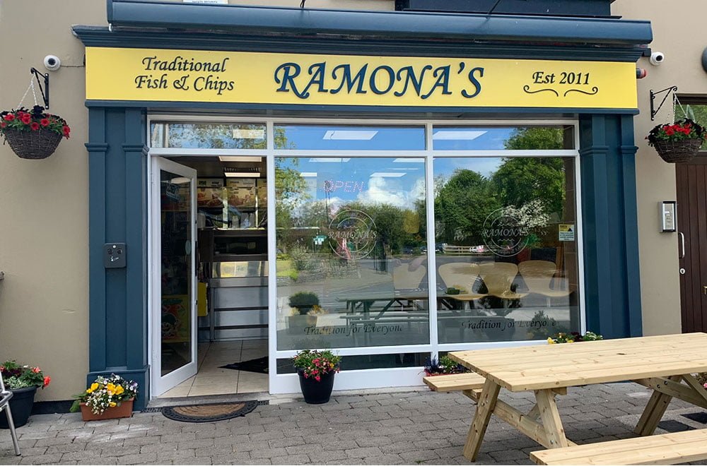 Ramonas traditional fish and chips in Adare